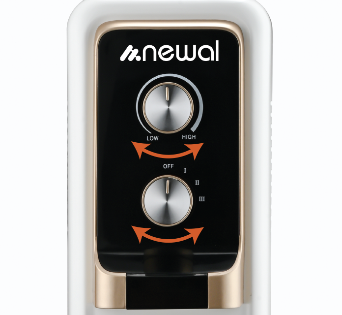 مدفأة زيتية من شركة newal =
